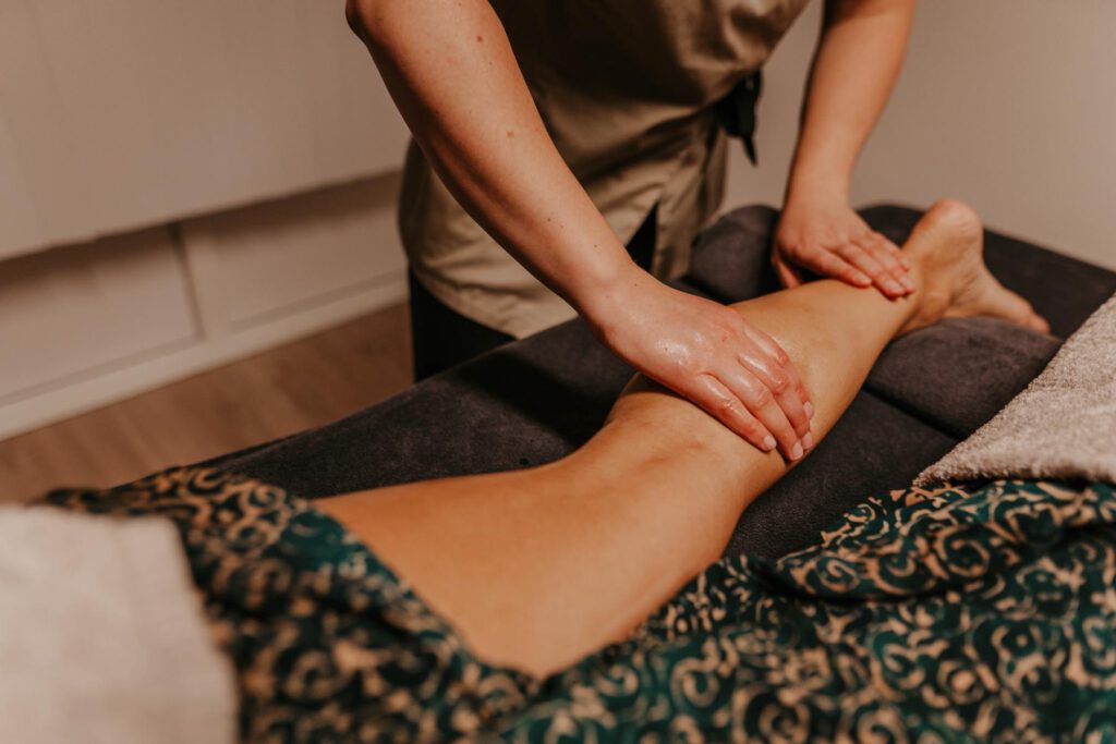 Sportmassage tegen stijfheid of spierpijn